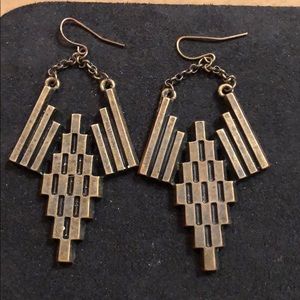 *3 for $20* Bronze fashion earrings